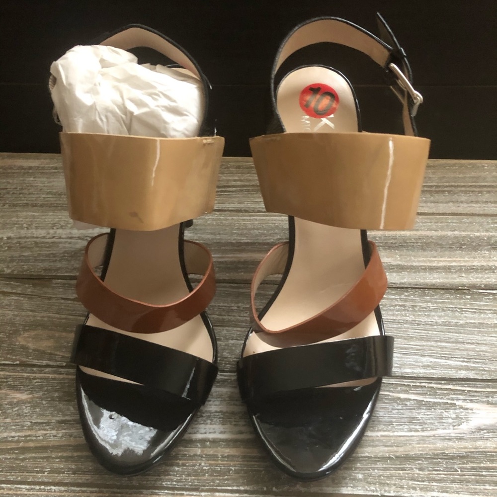 Michael Kors sling back heels size 10US